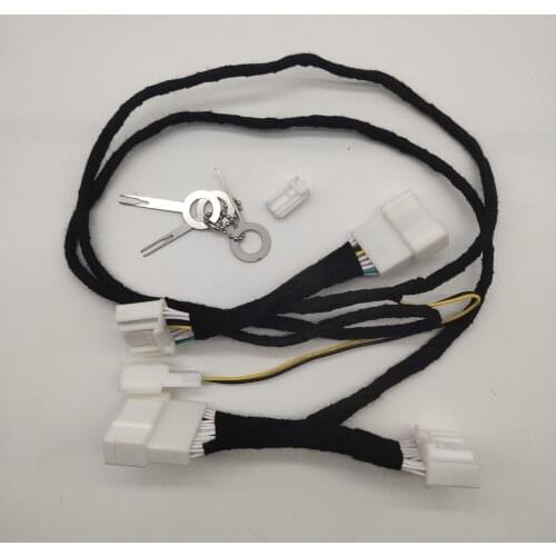 Free shipping Audio Lossless upgrade refit the original car horn activation line 8 to12 surround for 2021 Tesla new model 3