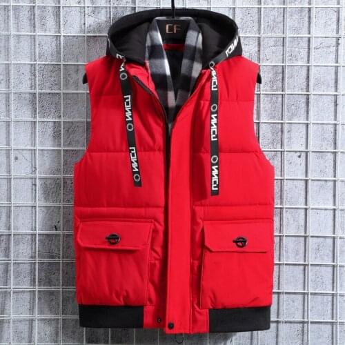 Dueweer Hooded Vests For Men