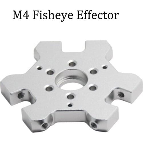 M4 Fisheye Effector V5 V6 Part Aluminum Alloy Metal Hammock Hanging Station For M4 delta Kossel 4MM Extruder 3D Printers parts