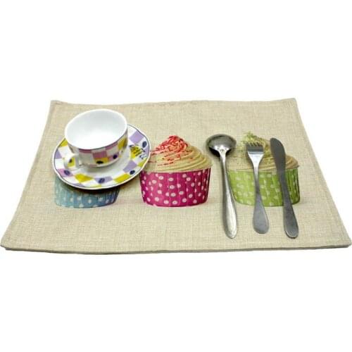 Cup cake pattern print insulation pad Table mat Placemat Bowl mat Waterproof cloth pads Anti slip mat