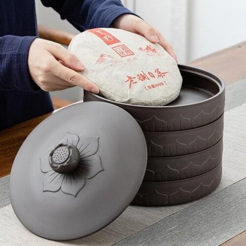 Ceramic Tea Canister Ceramic Tea Box Storage Tea Container Tea Sugar Coffee Canister Pot De Rangement Stash Container AC50TE