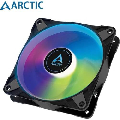 ARCTIC P12 PWM PST A-RGB 0dB 120mm CPU Cooler Fan 3PIN ARGB PC Computer Chassis Cooling Silent Fan