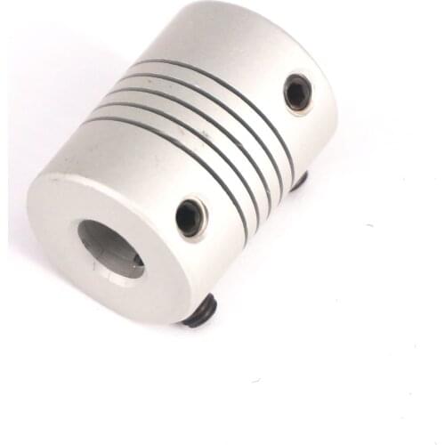 LOT5 O/D 19mm Length 25mm Hole 3mm To 10mm Shaft Couplings Aluminum Flexible Encoder Motor