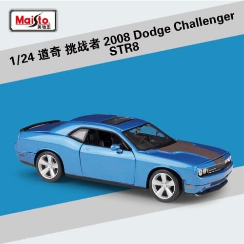 Maisto 1:24 2008 Dodge Challenger STR8 American muscle car alloy model collection gift toy