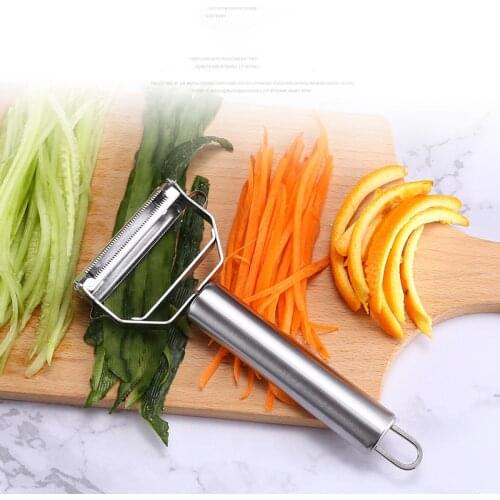 Stainless Steel Multi-function Vegetable Peeler AmpJulienne Cutter Julienne Peeler Potato Carrot Grater Kitchen Tool