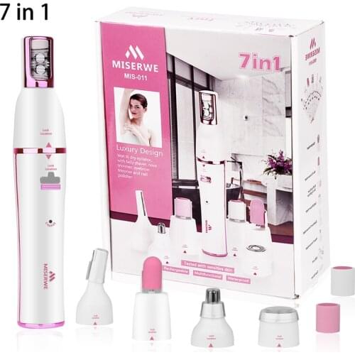 New Design Lady Washable Rechargeable Electric Shaver Eyebrow Machine Razor Trimmer for Women