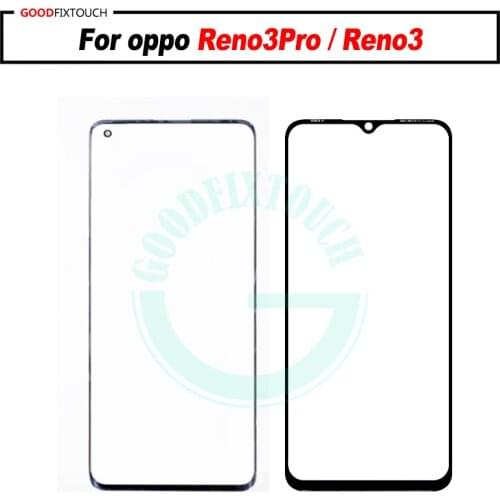 For oppo Reno3Pro / Reno3 Front Glass Touch Screen Top Lens LCD Outer Panel Repair For oppo Reno 3