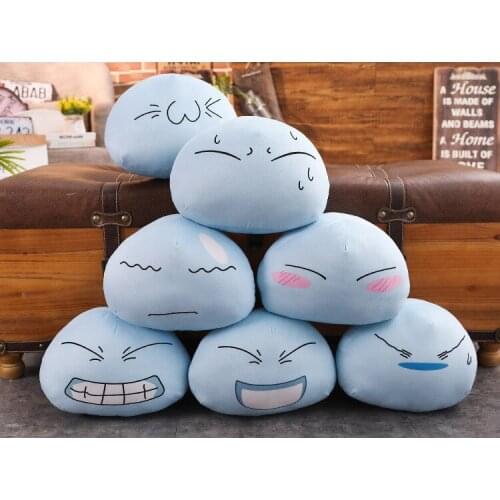 Anime That Time I Got Reincarnated As A Slime Cosplay Props Plush Doll Kawaii Pillow Tensei Shitara Plush Toys