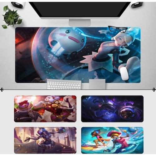 Durable League Of Legends Orianna Gaming Mouse Pad Laptop PC Mause Pad Desk Mat For Big Gaming Mouse Mat For Overwatch/CS GO