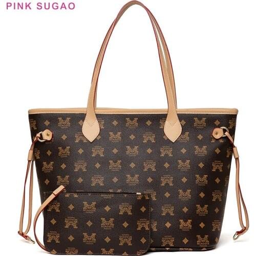 Pink Sugao Designer Shopping Bag For Women PU Purse Fashion Shoulder Bag Luxury Handbags Women Bags Designer 2019 Hand bag new