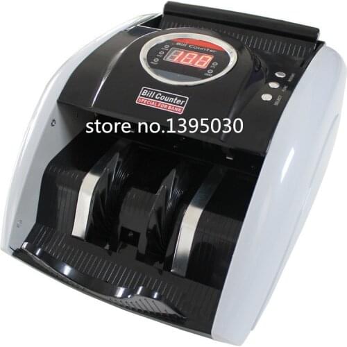 220V Money Counter Suitable for EURO US DOLLAR etc. Multi-Currency Compatible Bill Counter Cash Counting Machine