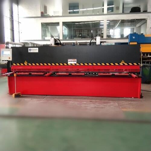 TP10S Controller Hydraulic Shearing Machine Model Q12Y-6X3200 with Famous Brand Accessories