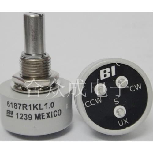 [VK] BI 6187R1KL1.0 MEXICO single turn conductive plastic potentiometer angle sensor switch