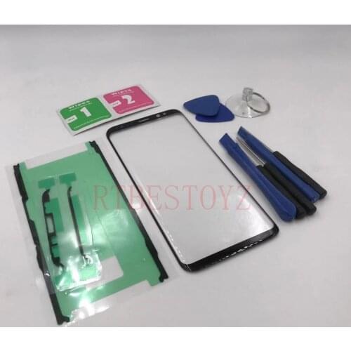 10pcs/lot For Samsung Galaxy S8 G950 G950F Original Phone Front Outer Glass Panel For Samsung S8 Plus G955 G955F Touch Screen