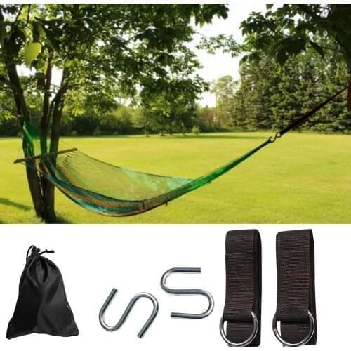 2pcs Heavy Duty Nylon Extension Strap Tree Swing Hanging Straps Kit Connecting Belt For Punch Sandbag Swing Hammock Accessories