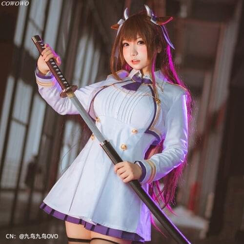 Anime!Azur Lane IJN Kashino Transport Ship Battle Suit Lovely Dress Uniform Cosplay Costume Halloween Party Outfit For Women NEW