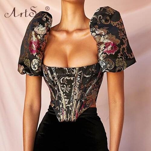 Блузки с вышивкой ArtSu China At AliExpress