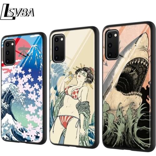 Japanese cartoon pub wave Anime For Samsung Galaxy S20 FE Lite Ultra Plus Note 10 lite A11 A21 A31 A41 A51 A71 A91 Phone Case