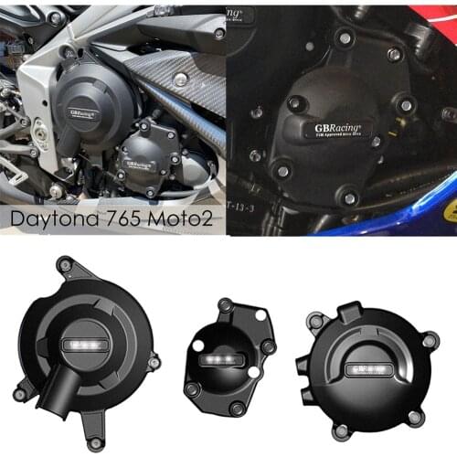 Motorcycles Engine Cover Protection Case For Case GB Racing For Triumph Daytona 675R 2013-2016 & STREET TRIPLE 765 2017-2020