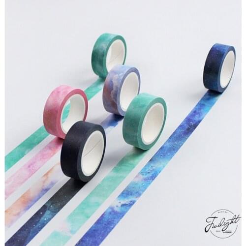 1.5cm*8m Dreamlike Sky washi tape diy decoration for scrapbooking masking tape adhesive tape