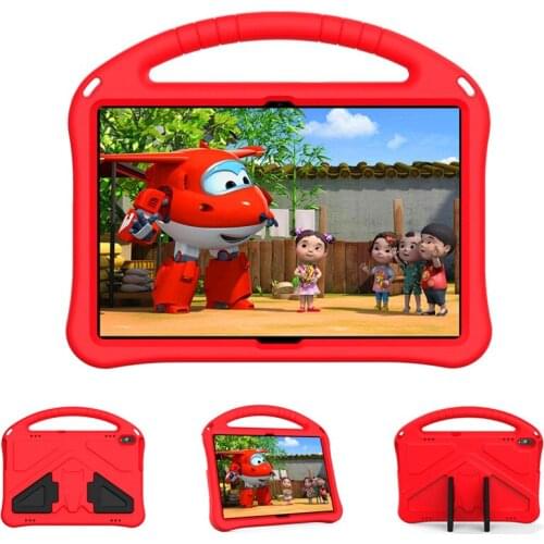 Kids Safe EVA Case for Lenovo 10.3" Tab M10 FHD Plus TB-X606F 2020 Handle Stand Cover Lenovo P10 TB-X705 Tablet Protective Shell