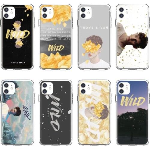 For Samsung Galaxy A9 A8 Star Lite A3 A5 A7 A6 Plus 2018 2015 2016 2017 Silicone Phone Cover Bag Troye-Sivan-trxye-wild-lyrics