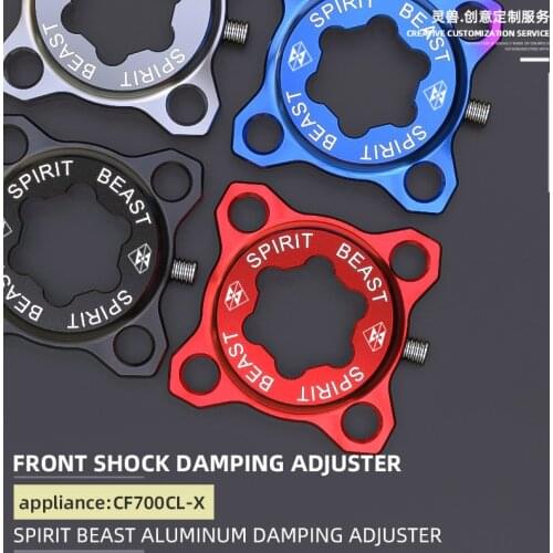 Spirit Beast Retro motorcycle Front Shock Absorber soft and hard adjuster Knob Adjuster Bolt Fitting For CFMOTO 700 CLX CL-X