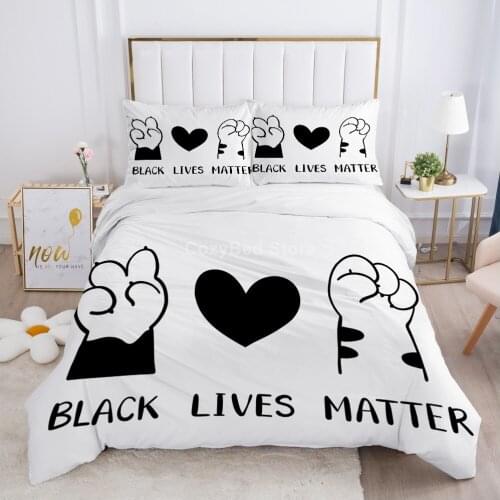 Cute Cat Paw Bedding Set Black 3d Duvet Cover Set Comforter Bed Linen Twin Queen King Single Size Fashion Luxury Cartoon Kawaii