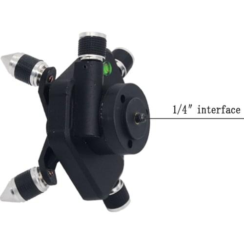 Adjustment Rotation Tripod Bracket/Base for 1/4" interface Laser level