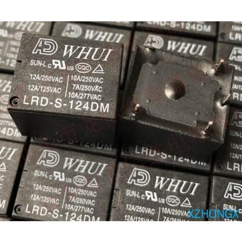 LRD-S-124DM 4 12V 10A 125VAC 24VDV