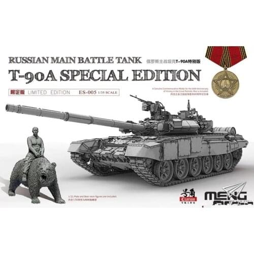 Meng Model ES-005 1/35 T-90A Special Edition Russian Main Battle Tank