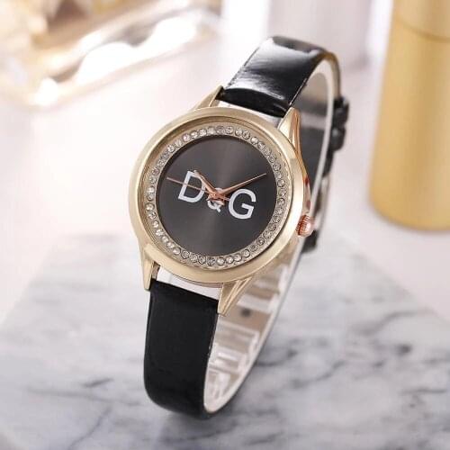 Fashion Trend Ladies New Watch Luxury Brand Leather Quartz Full of Diamonds Womens Watch One Piece Dropshipping Spot Supply