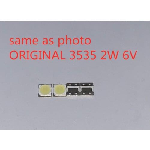 ORIGINAL FOR LG LED Backlight 2W 6V 3535 SMD LED 3535 6V Cool white LCD Backlight TV Application LATWT391RZLZK