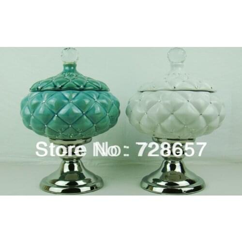 Top Grade Porcelain and Ceramic Jar Pair for Household Decoration, Festival Decoration, Sundries Storage and Art Collection