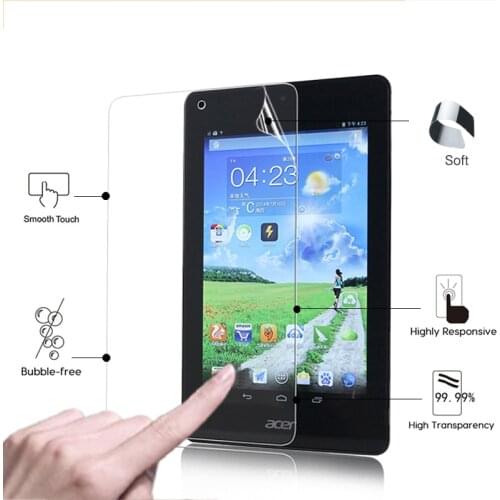 Front High Clear Glossy screen protector film For Acer Iconia One 8 B1-820 8.0" tablet pc HD lcd screen protective cover+ tools