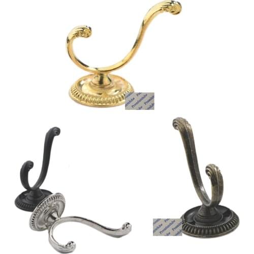 10Pcs/Lot Premintehdw Rural Coat Hat Single Hook Antique Wall Hanger With Screws