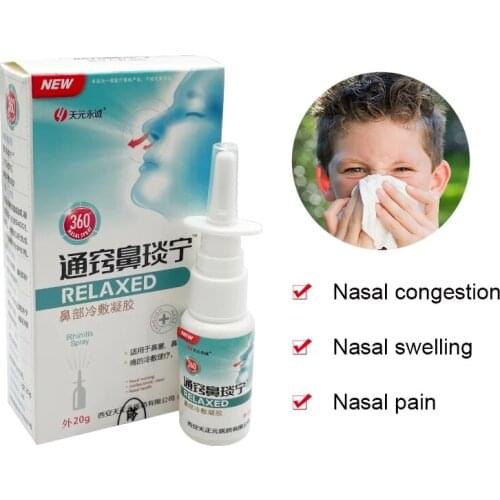 360° Cold Compress Nose Spray Relieves Nasal Congestion Nasal Itching Swelling And Pain So That The Nose Can Breathe Smoothly