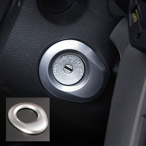 ABS Matte For Nissan Qashqai J10 2008 2009 2010 2011 2012 Key Start System Ignition Igniter Ring Trim Car Styling Accessories