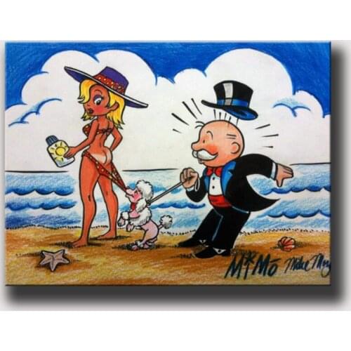 Alec Monopolys Beauty HD Wall Art Canvas Poster Print Canvas Painting Decorative Picture for Office Living Room Home Decor