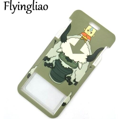 Avatar The Last Airbende Appa ID Card Students Work Name card Holder Pass Gym Badge Kids Holder Jewelry Accessories Decorations