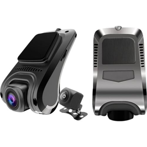 Single/Double Lens Car Night Vision USB 1080P Driving Recorder Loop Recording Electronic Dog Speed Measurement ADAS Dash