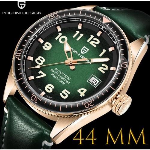 PAGANI Design Watch Mens Top Luxury Brand Automatic Men Mechanical Watch Fashion Leather Strap Multifunctional Waterproof Watch