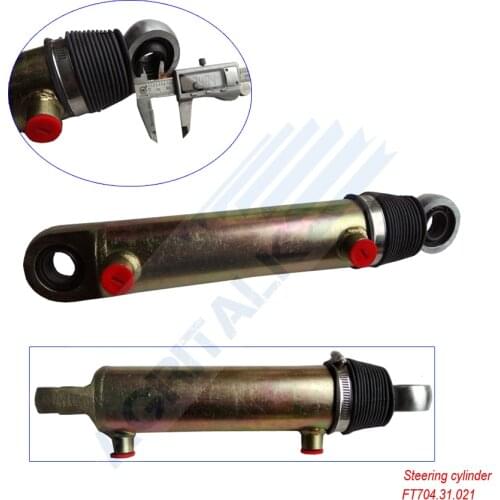 Power steering cylinder for Foton Lovol tractor, part number: FT704.31.021