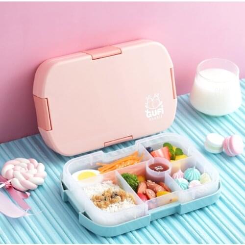 Lunch Box Creative Fashion Microwave Oven Seal Food Container Multifunctional Rugged Bento Box
