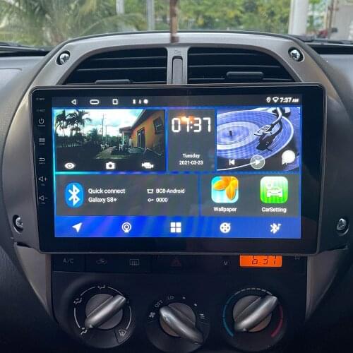 For Toyota RAV4 2001 2002 2003 2004 2005 2006 Central Multimidia Android Auto Autoradio Bluetooth Apple Carplay Wireless Car Dab