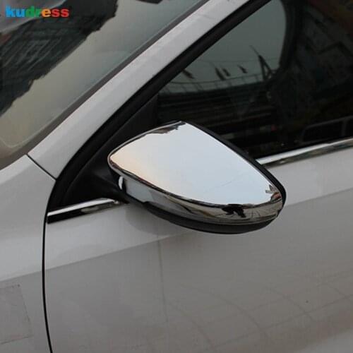 For VW For Volkswagon Jetta 6 Mk6 2011 2012 2013 2014 2015 2016 Chrome Car Door Rearview Mirror Cover Trim (Not For SE Model)