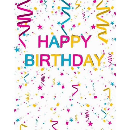 Fotografia photo backgrounds vinyl ribbons birthday party photography backdrop for kids photographer studio backdrops S-2362