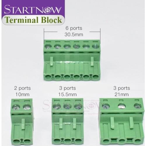 Terminal Block Splice 2/3/6 Pins Right Angle Green Terminal Plug Electric Cable Wire Splicer Pluggable PCB Screw Connector