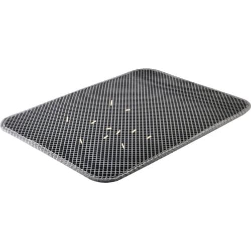 Pad Double-layer Cat Litter Mat EVA Pet Waterproof Falling Sand Pad Folding Kennel Mat Waterproof And Urine-proof