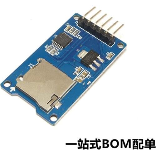 Micro SD card module SPI interface TF card reader with level conversion chip